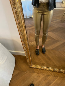 Noémie Lenoir Pantalon Carmen Steffens doré