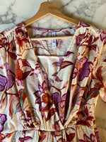 Charger l'image dans la galerie, Mango - Robe beige rose et violet
