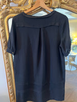 Charger l'image dans la galerie, By Malene Birger - Robe en soie noire
