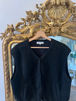 Charger l'image dans la galerie, Kilky - Veste sans manche noir mouton
