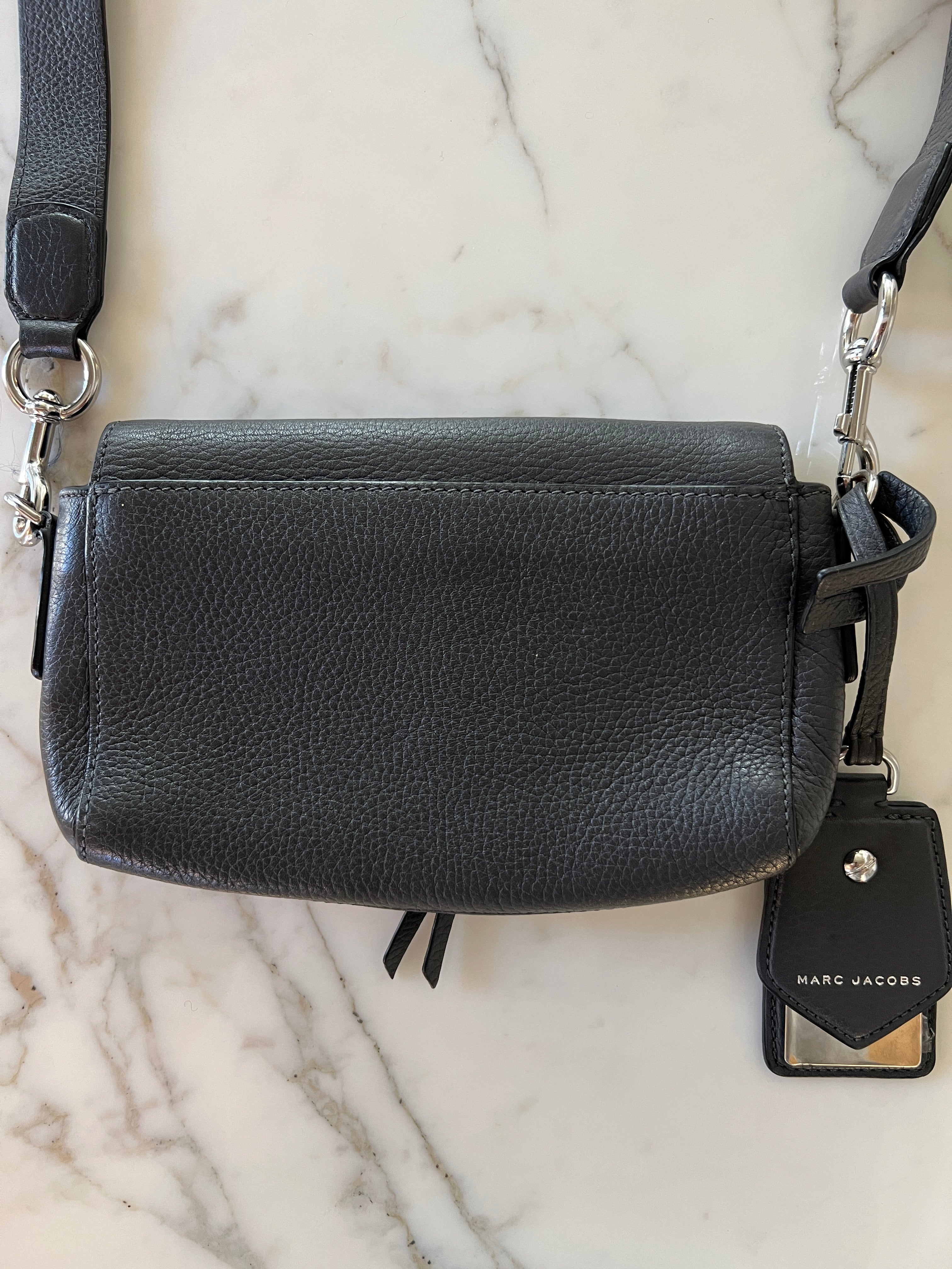 Noémie Lenoir Sac Marc Jacobs gris