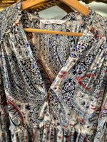 Charger l&#39;image dans la galerie, Robe Zara longue fluide bleue
