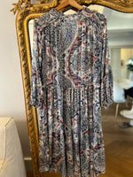 Charger l&#39;image dans la galerie, Robe Zara longue fluide bleue
