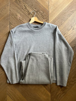 Charger l'image dans la galerie, Zara - Ensemble pantalon pull gris sportwear
