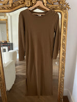 Charger l'image dans la galerie, Orta - Robe longue marron
