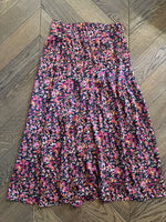 Charger l&#39;image dans la galerie, Jupe Sézane satinée à fleurs
