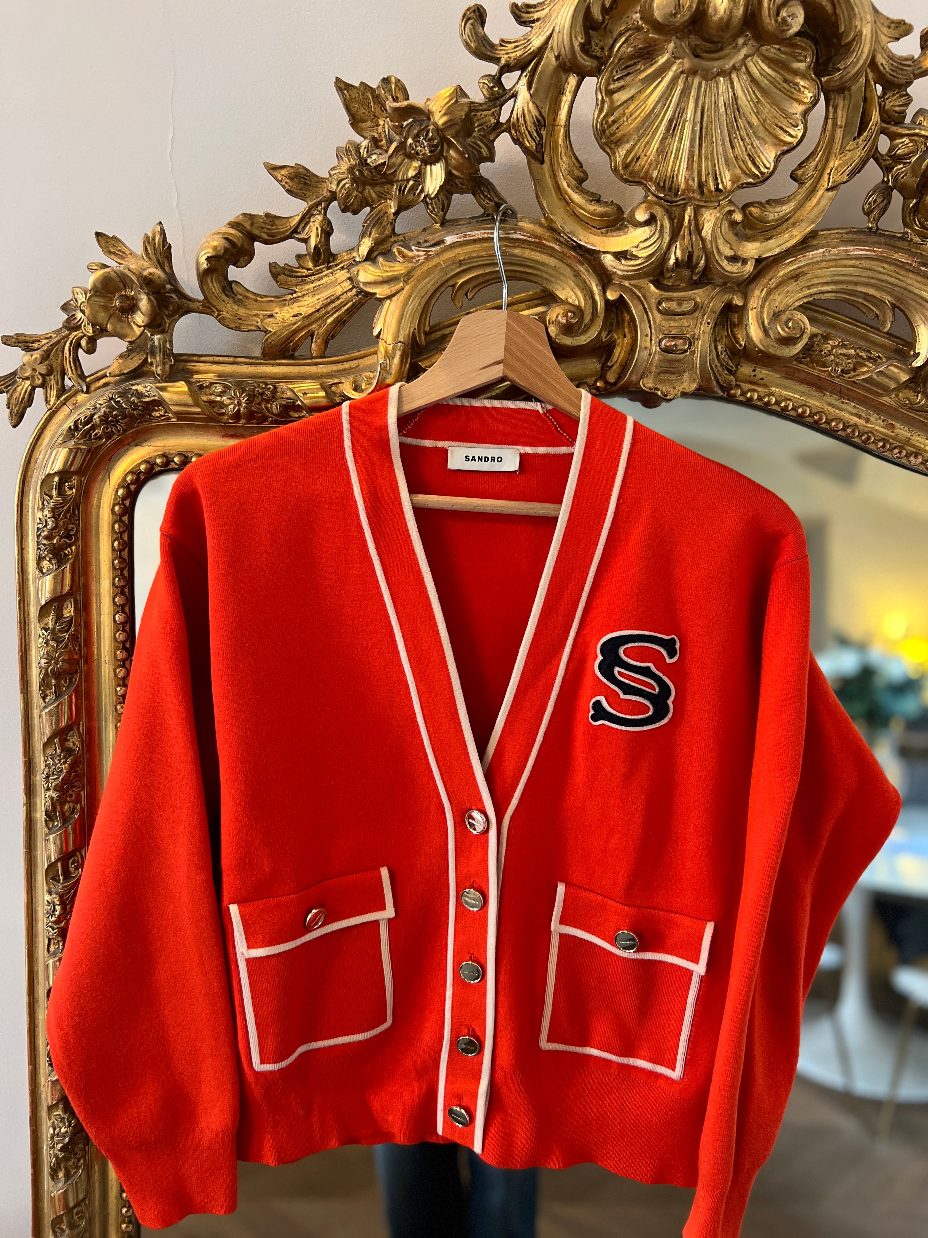 Sandro - Gilet orange S