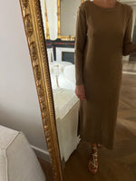 Charger l'image dans la galerie, Orta - Robe longue marron
