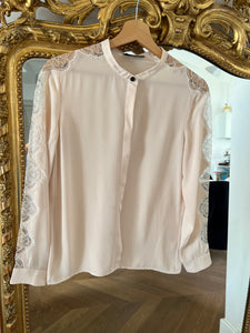 Chemise The Kooples fluide rose pale