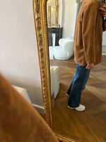 Charger l&#39;image dans la galerie, Easy Clothes - Veste en daim marron
