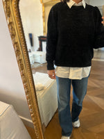 Charger l&#39;image dans la galerie, Mango - Pull irisé épaules ballons
