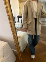 Charger l&#39;image dans la galerie, American Vintage - Veste en laine beige
