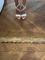 Charger l'image dans la galerie, Sandales à talons Norma J. Baker blanches
