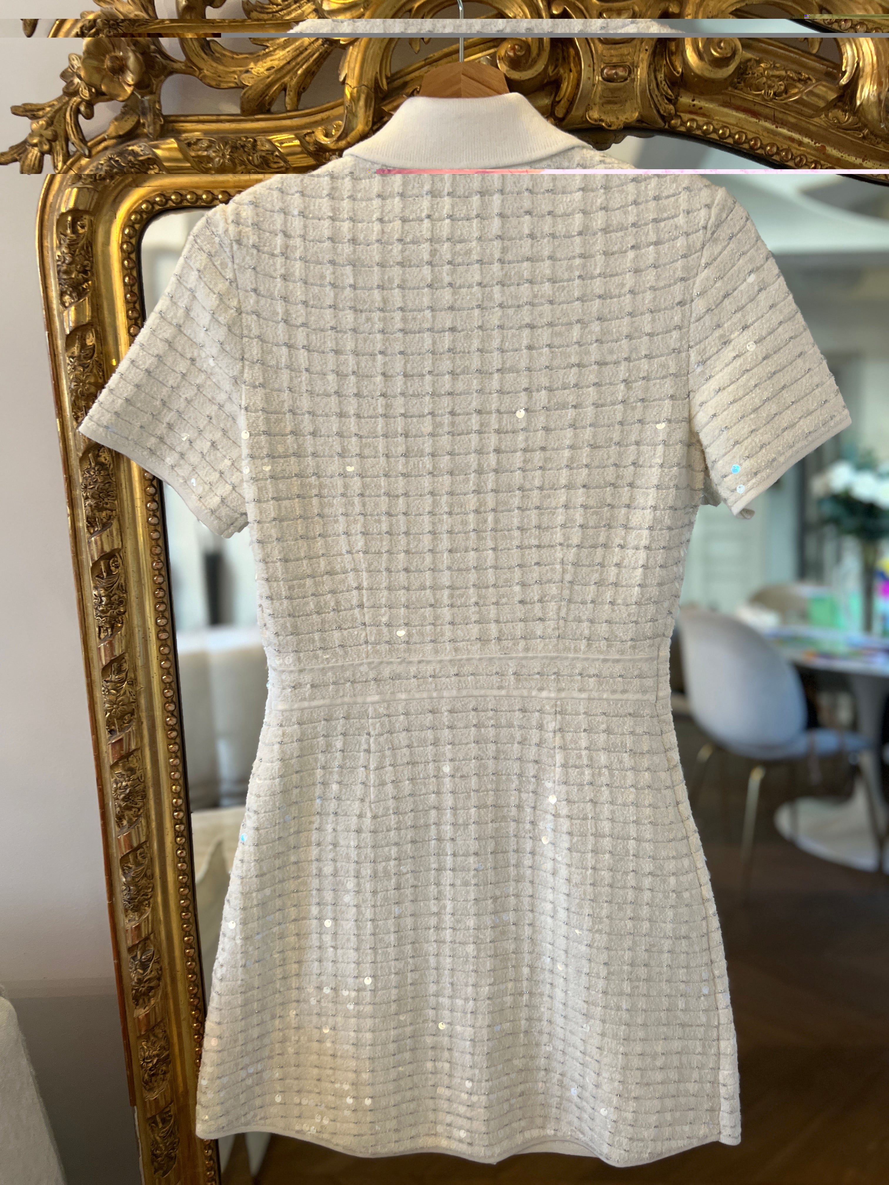 Robe Maje blanche chic