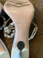 Charger l'image dans la galerie, Sandales à talons Norma J. Baker blanches
