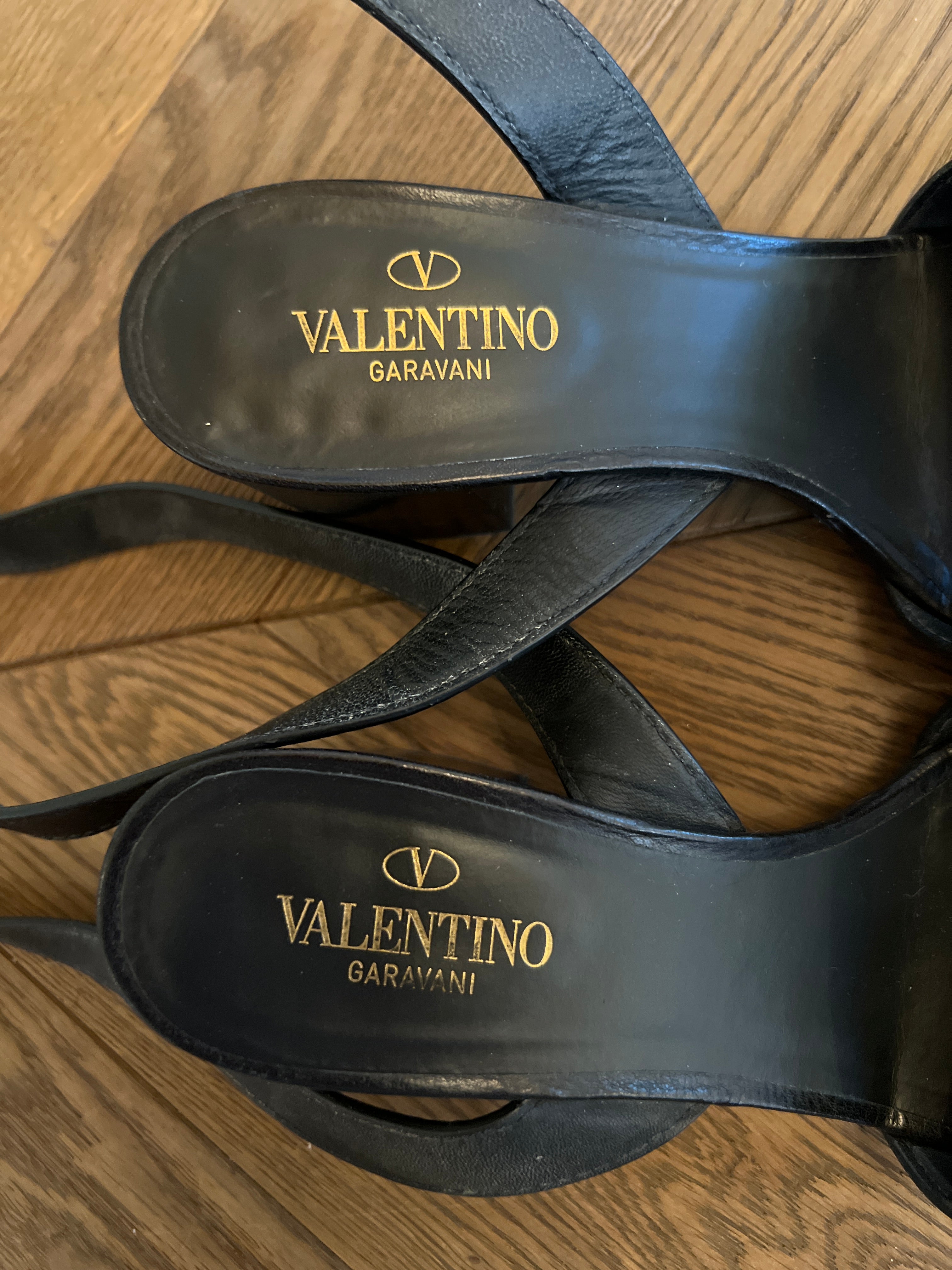 Sandales à talons Valentino Garavani Vlogo