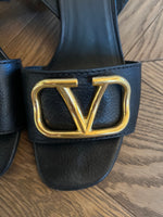 Charger l&#39;image dans la galerie, Sandales à talons Valentino Garavani Vlogo
