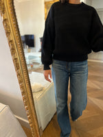 Charger l&#39;image dans la galerie, Zara - Pull noir col rond
