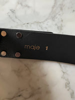Charger l'image dans la galerie, Maje  - Ceinture en cuir 80cm
