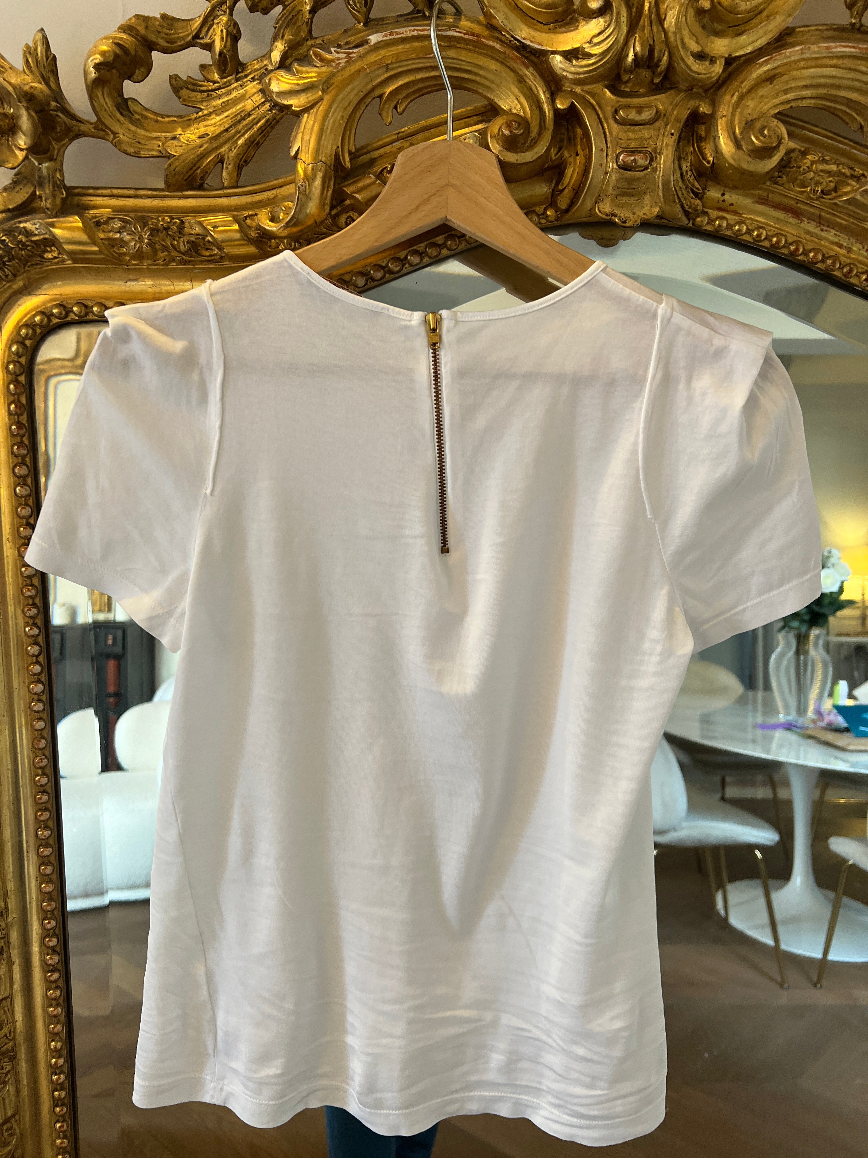T shirt Maje blanc en coton