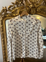 Charger l'image dans la galerie, Sézane - Chemise en soie beige l'appartement Sézane

