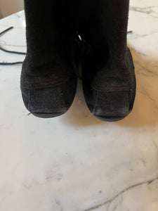 Noémie Lenoir Bottines Minnetonka noires