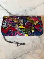 Charger l&#39;image dans la galerie, Noémie Lenoir Pochette colorée Perles et Pagnes
