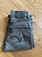 Charger l&#39;image dans la galerie, Levis - Jean slim noir Mile High super skinny
