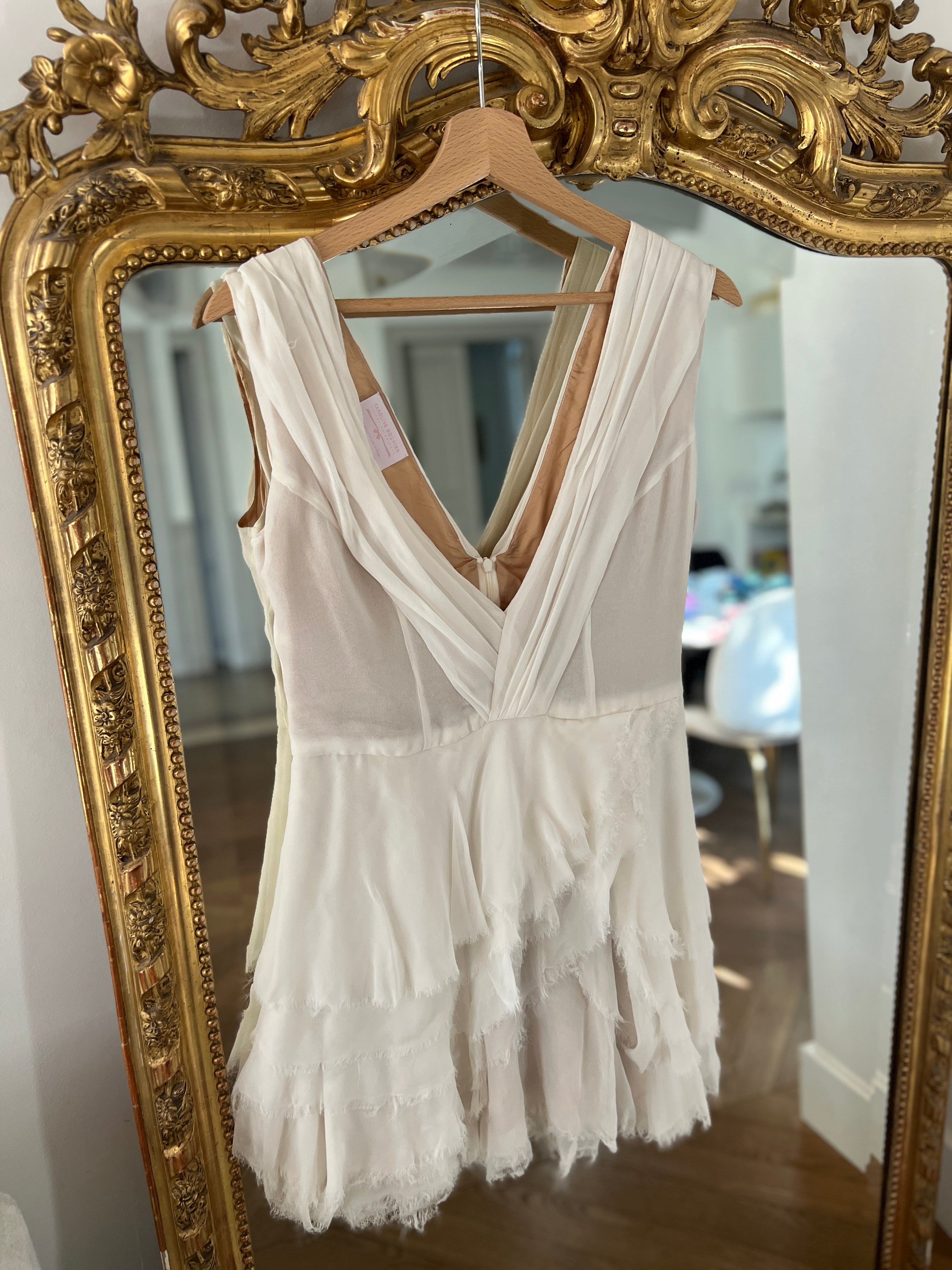 Robe Caroline Bouvier ecrue