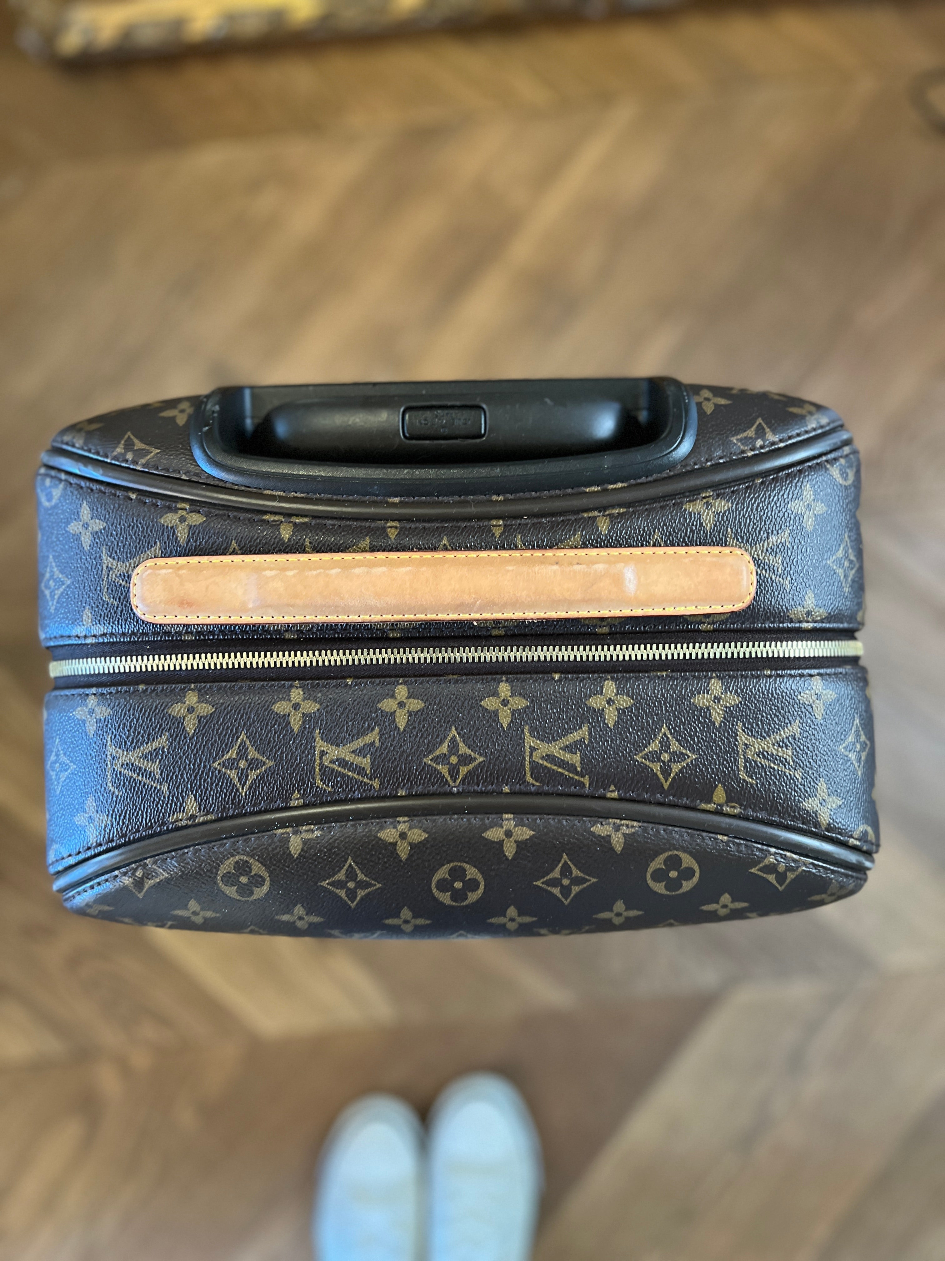 Noémie Lenoir Valise cabine Louis Vuitton 50