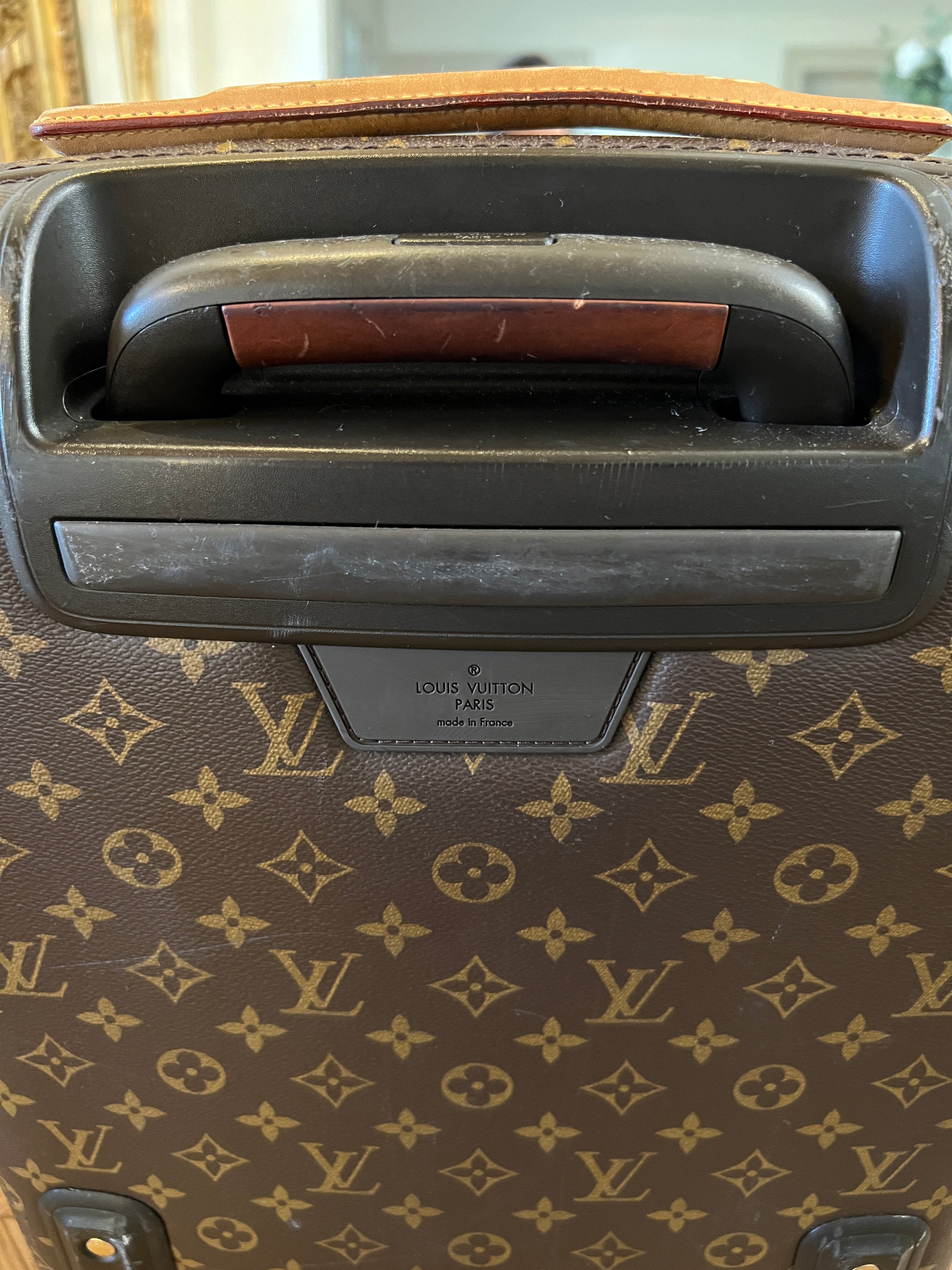 Noémie Lenoir Valise cabine Louis Vuitton 50