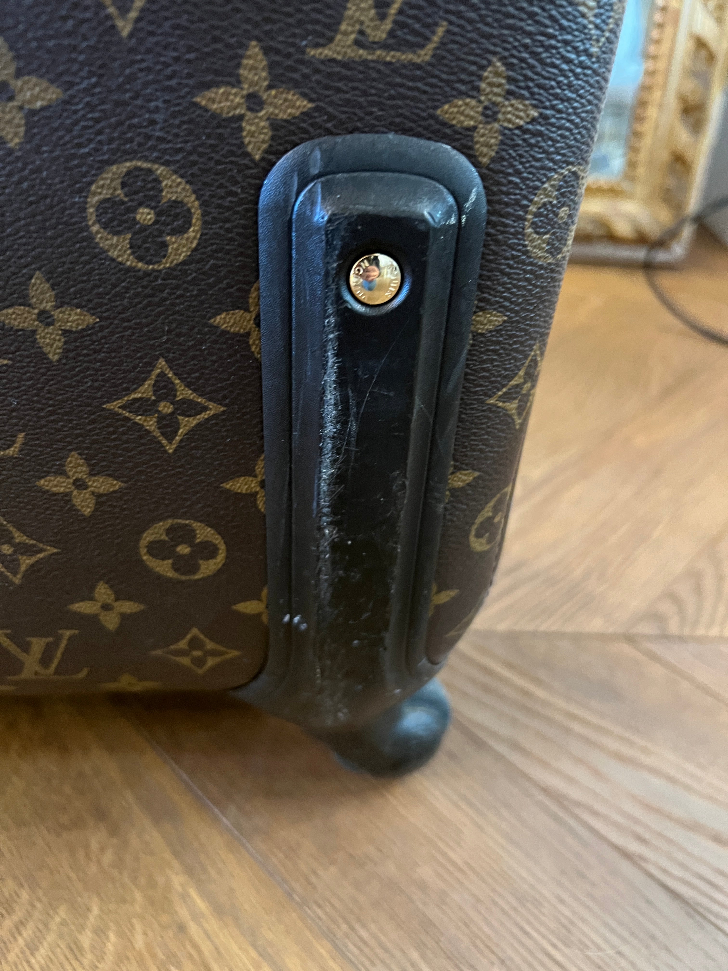 Noémie Lenoir Valise cabine Louis Vuitton 50