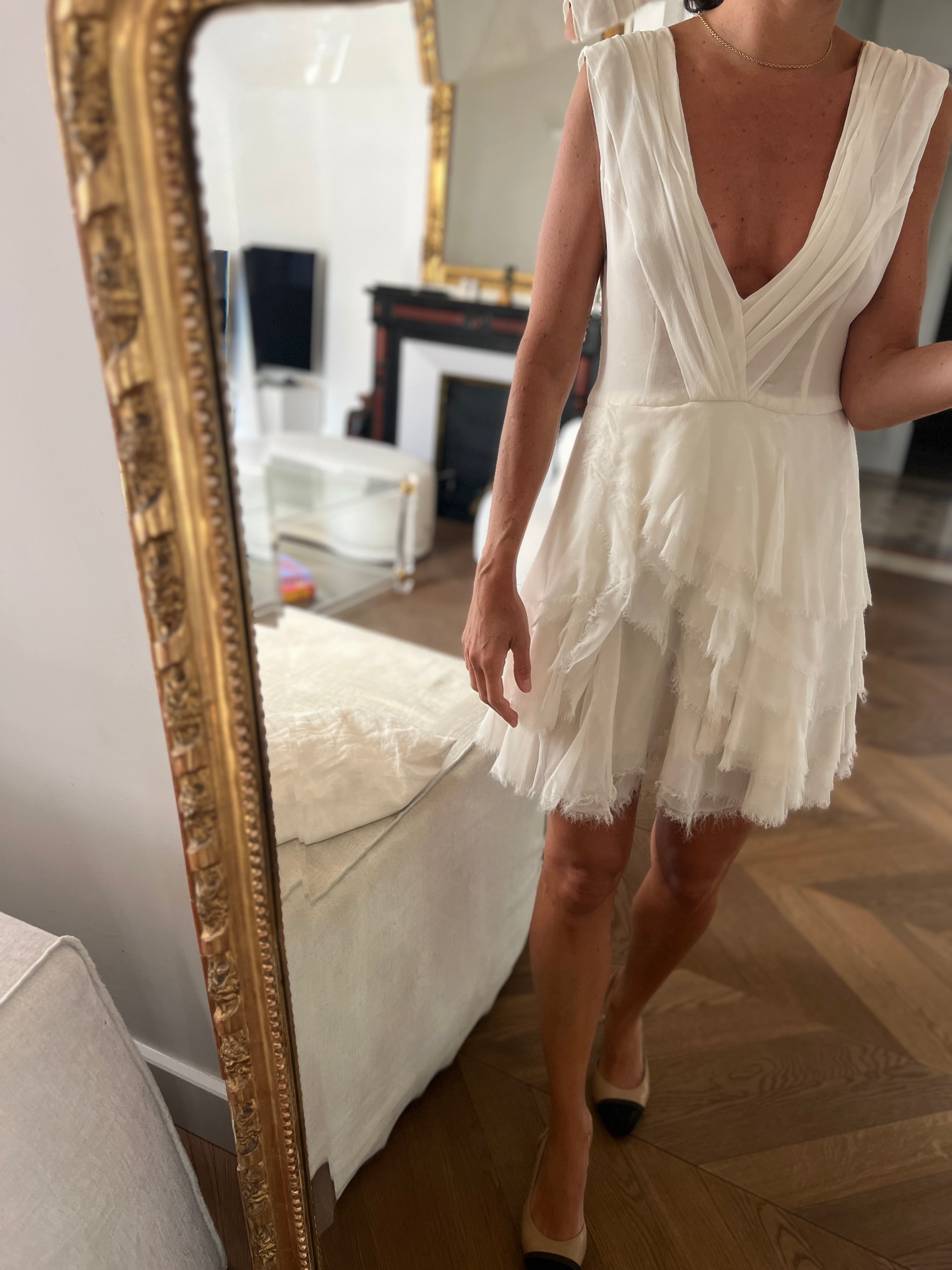 Robe Caroline Bouvier ecrue