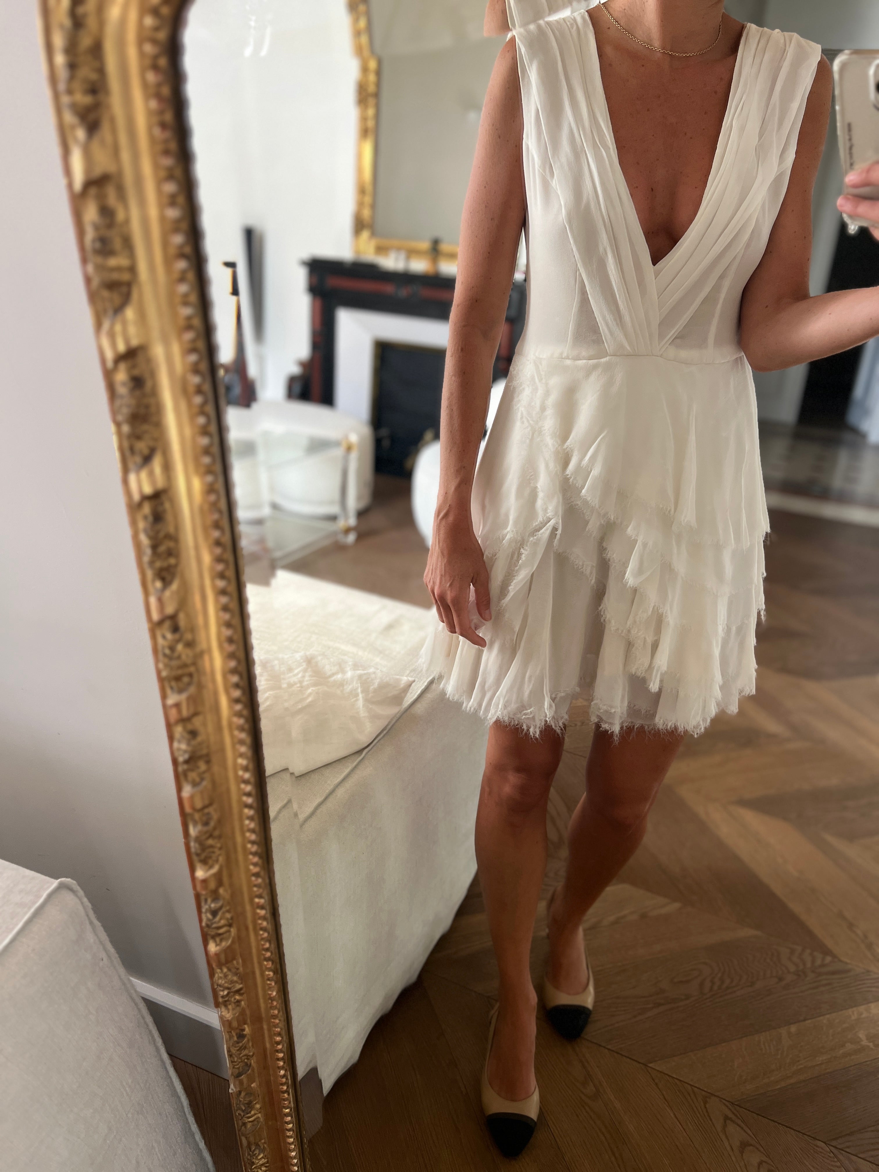 Robe Caroline Bouvier ecrue