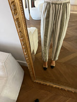 Charger l'image dans la galerie, Louise Misha -  Pantalon à rayures dorées
