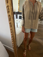 Charger l'image dans la galerie, Soeur - Blouse beige en lin
