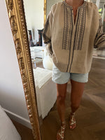 Charger l'image dans la galerie, Soeur - Blouse beige en lin
