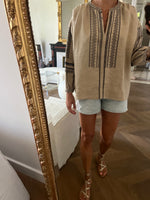 Charger l'image dans la galerie, Soeur - Blouse beige en lin
