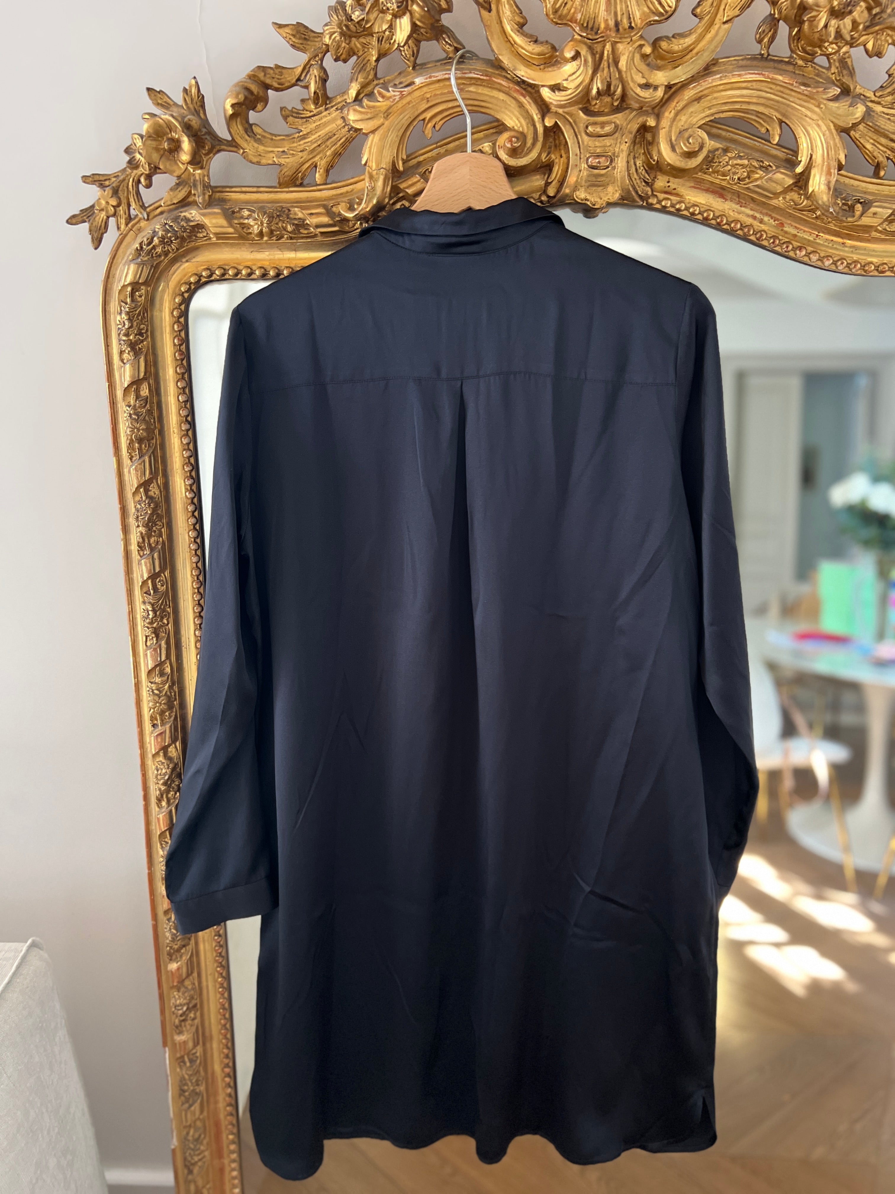 Robe Hartford en soie noire