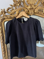 Charger l'image dans la galerie, Sézane - Blouse en soie noire
