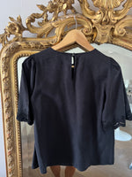 Charger l'image dans la galerie, Sézane - Blouse en soie noire
