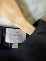 Charger l'image dans la galerie, Sézane - Blouse en soie noire
