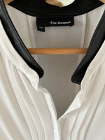 Charger l&#39;image dans la galerie, Robe The Kooples blanc et noir
