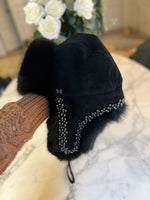 Charger l&#39;image dans la galerie, Noémie Lenoir Chapeau Maison Michel en velours
