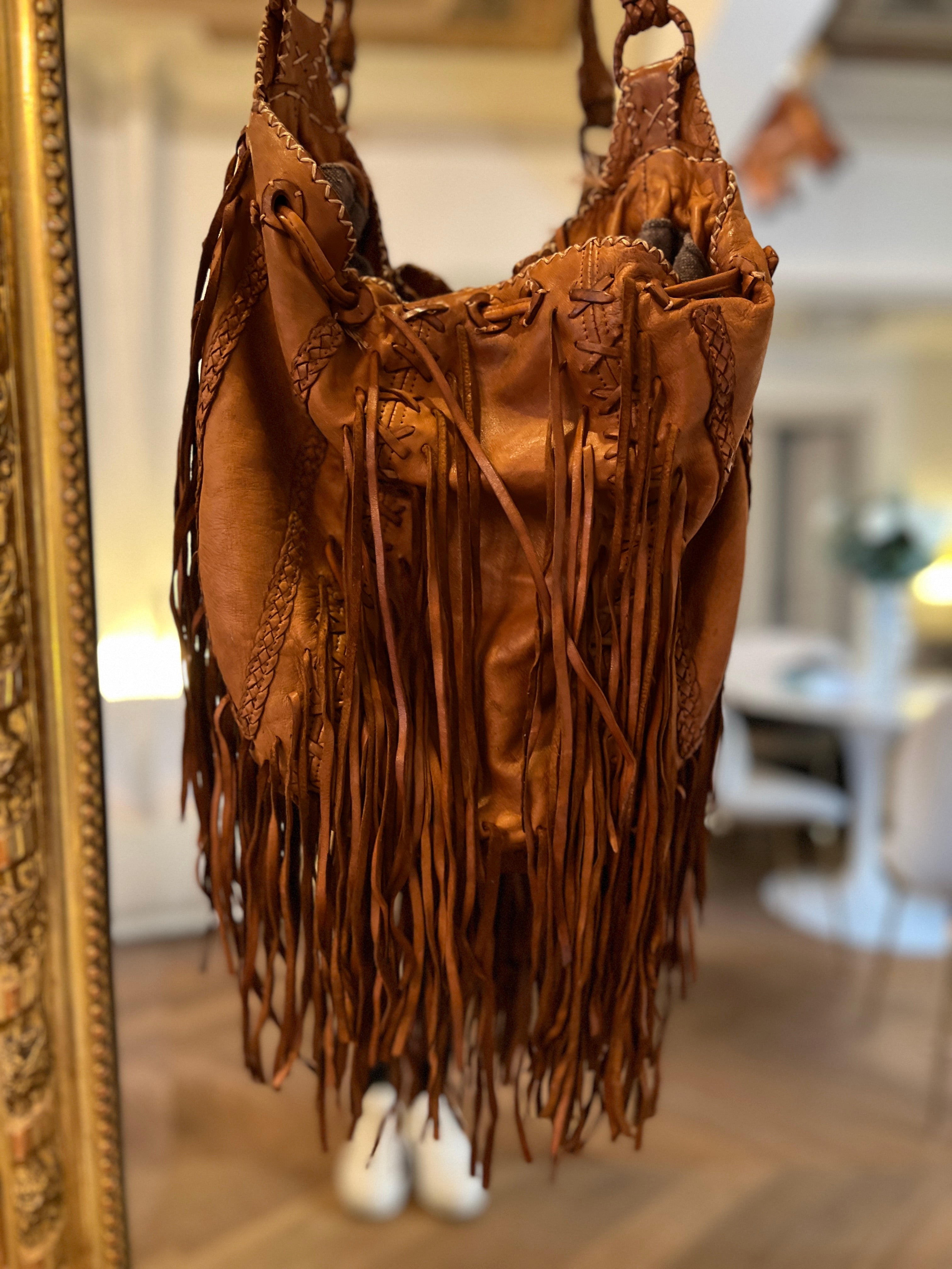 Noémie Lenoir Sac Only Moa camel Paris