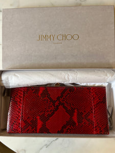 Noémie Lenoir Pochette Jimmy Choo Neuve python