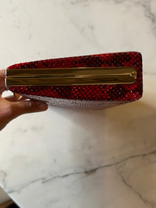 Noémie Lenoir Pochette Jimmy Choo Neuve python