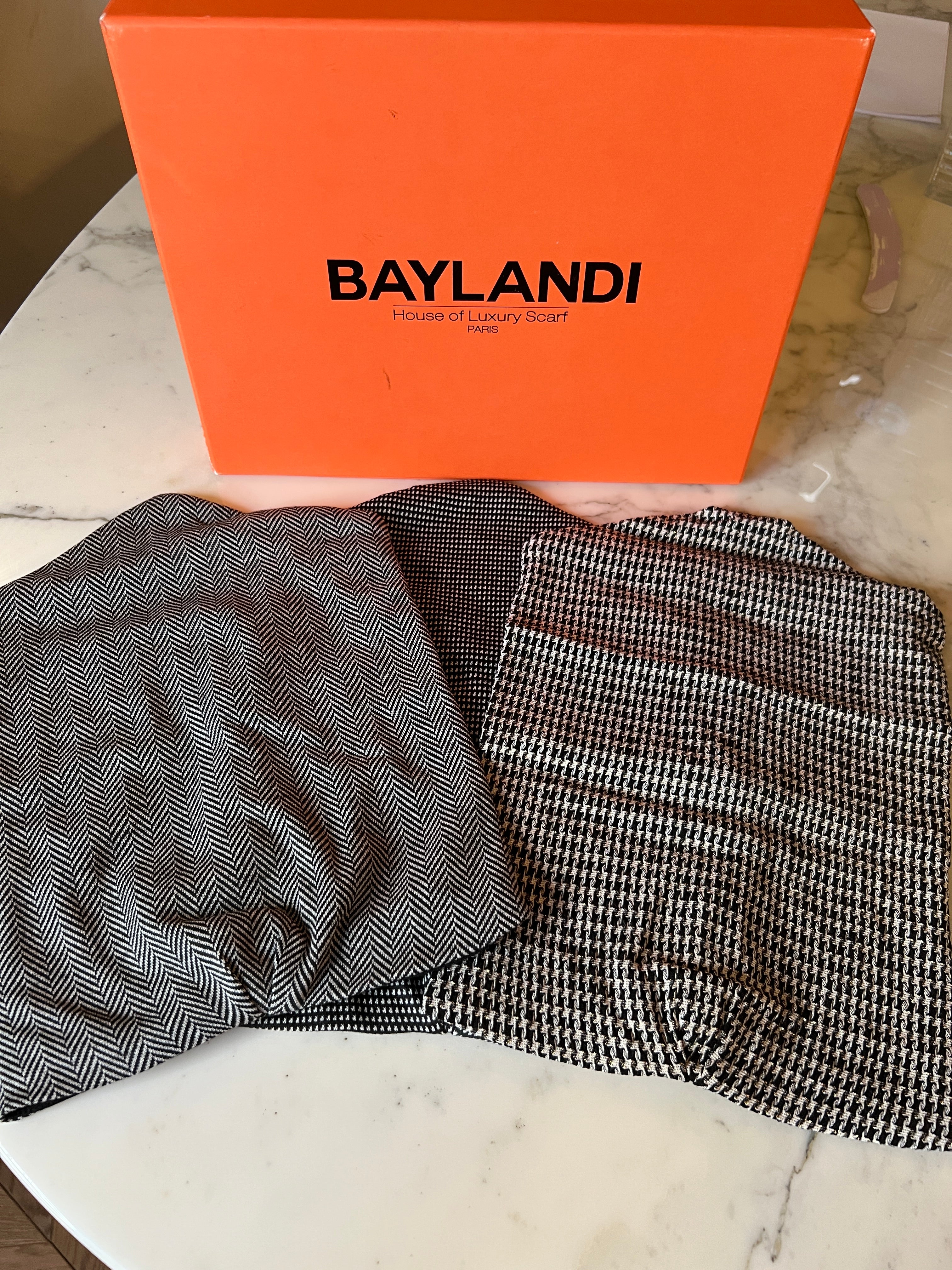 Noémie Lenoir Lot de 3 foulards Baylandi Neuve