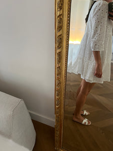 Robe Sezane blanche broderie