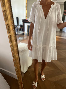 Robe brodée Balzac Paris
Sorbet blanc